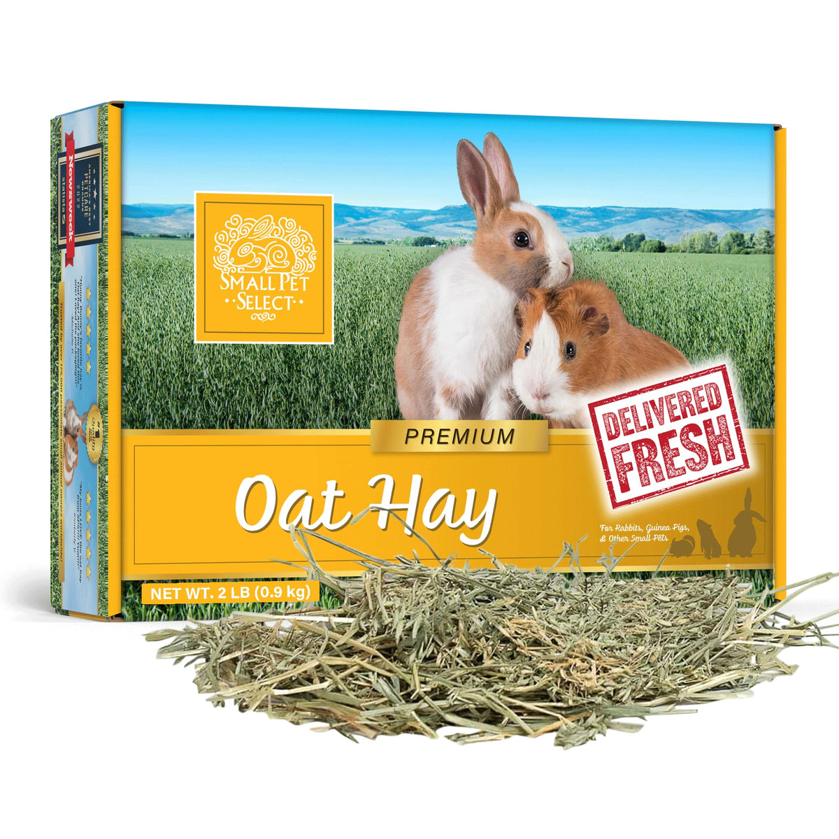 Small Pet Select Oat Hay Pet Food, 2 Lb.