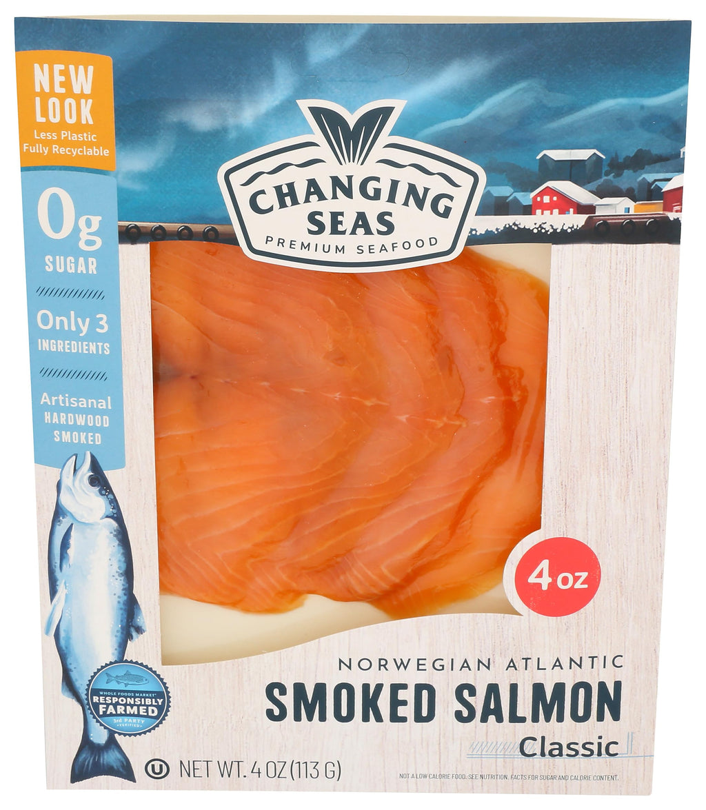 Changing Seas Cold Smoked Salmon 4 oz, 4 OZ