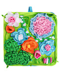 Snuffle Mat for Dogs, Slow Feeding Game Interactive Puzzle Dog Food Mat,Encourage Natural Foraging Skill-Dog Snuffle Mat 19.7''x19.7''Easy to Clean