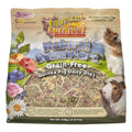 Tropical Carnival Natural Behaviors Grain-Free Guinea Pig Food – 4 Pounds, High-Fiber Timothy Hay Blend with Flowers & Leaves, Supports Natural