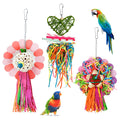 Bird Toys, 3PCS Natural Corn Cob Bird chew Toys Bird Foraging Toys for Small Medium Parrots, Conures, Cockatiel, Lovebird Cockatiel