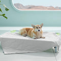 Bedsure Premium Cooling Blanket for Large Dog - Q-MAX>0.5, Breathable Summer Washable Cold Pet Mat, Soft Durable Self Cooling Dog Mat for Hot