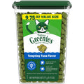 Greenies Cat Treats, Veterinarian-Recommended Adult Natural Dental Cat Treats, Tempting Tuna Flavor, 9.75 oz. Tub