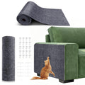 78.7"X15.8" Self-Adhesive Cat Scratching Mat - Durable Couch Protector from Cat Claws, DIY Furniture Protector from Cats Scratching, Sticky cat