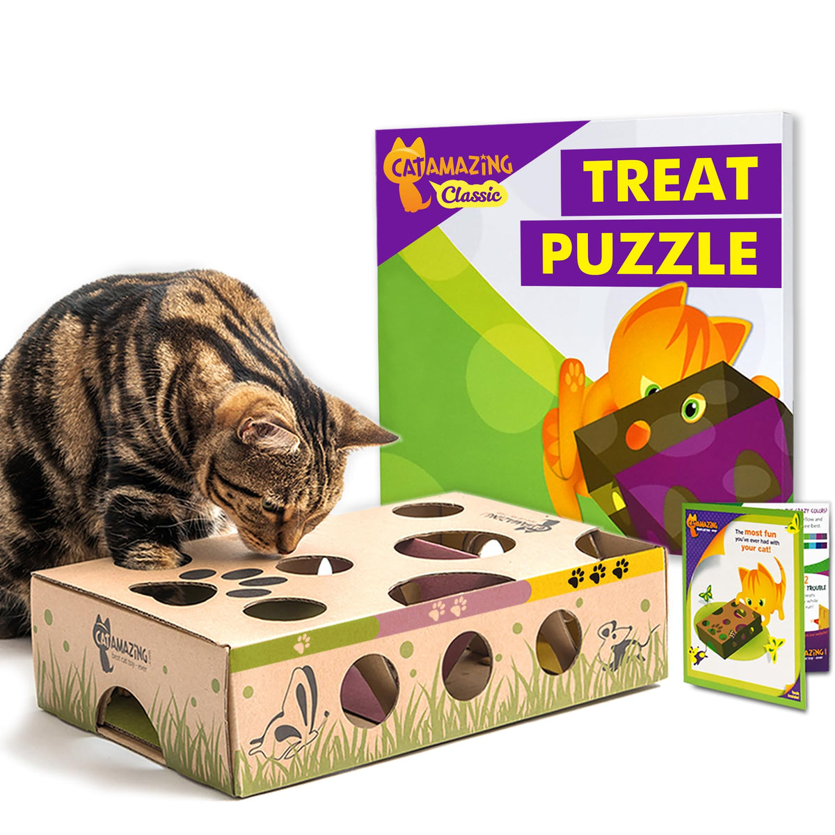 Cat Amazing Interactive Treat Maze and Puzzle CAT Toy