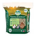 Oxbow Organic Meadow Hay, Guinea Pig & Rabbit Hay, Small Pet Bunny Supplies, All Natural Grass for Guinea Pig, Bunny, Chinchilla & Hamster, Rabbit