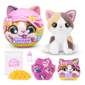 Pets Alive Smitten Kittens Series 2 (Calico Cat) by ZURU – Interactive Plush Cat Toy with 10 Sounds, Surprise Unboxing, Soft Collectible Pet for Ages