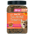 Just Try 16 OZ Taurine Treats with Coenzyme Q10 for Cats - Coq10 & Taurine for Cat to Support Feline Heart Health - Chicken Flavored Chews - Vitamins