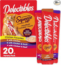 Delectables Squeeze Up Non-Seafood Variety Pack Lickable Cat Treat, 20 Count (Pack of 1)