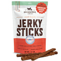 Rocco & Roxie Beef Jerky Dog Treats 1 lb | Soft Training Snacks Made in USA | High Value Beef Jerky for Dogs, Small, Large Breeds, Seniors, and