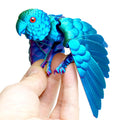 3D Printed Parrot Fidget Toys,Bird with Flexible Wing,Threedee Printing Animals Stuff,Home Office Decor Skeleton Dragon,Festival Gifts Action