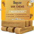 Dogsee Yak Cheese Himalayan Dog Chews 1lb (Medium - 6 Bars), 100% All Natural, 60% Protein, Dog Treats Medium Breed, Yak Chews Long Lasting for