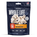 Whole Life Cat Just One Chicken Freeze Dried Cat Treats - Human Grade High Protein Food, Healthy Training Snacks, Freeze Dried Chicken Food Toppers