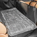 HiPetpy Backseat Dog Bed Mat for Car, Non-Slip Dog Bed for Car Back Seat, Soft & Cozy Dogs Blanket, Washable Travel Pet Mat Seat Protector for Cars