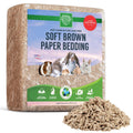 Small Pet Select Premium Small Animal Bedding, Natural Soft Paper Bedding for Small Indoor and Outdoor Pets, Made in USA, 56 L Pack,Beige