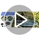 AISITIN 3.5W Solar Fountain Pump for Water Feature Outdoor DIY Solar Bird Bath Fountain with Multiple Nozzles, Solar Powered Water Fountain for
