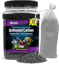 Premium Activated Carbon, Aquarium Carbon for Fish Tank Filter, Aquarium Filter Media, Granulated Charcoal for Fish Tanks, Activated Charcoal Bulk (3
