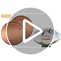 NNG 1 Pack Bird Bath Copper Disk,0.6mm Thick Reinforced 99.9% Pure Copper Bird Bath Purification Disk with Triple-Point Support,Physical Safe Water