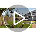 19 Inch Metal Squirrel Baffle for Bird Feeder Pole, Squirrel Proof Bird Feeders for Outdoors Hanging Cover for Rain Guard, Rust Proof Chew Proof